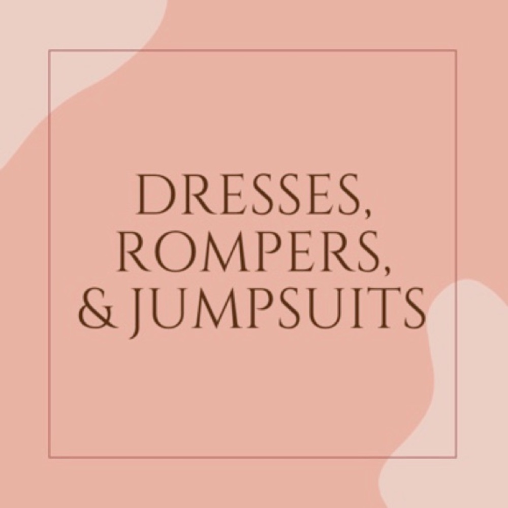 Dresses, Rompers, & Jumpsuits